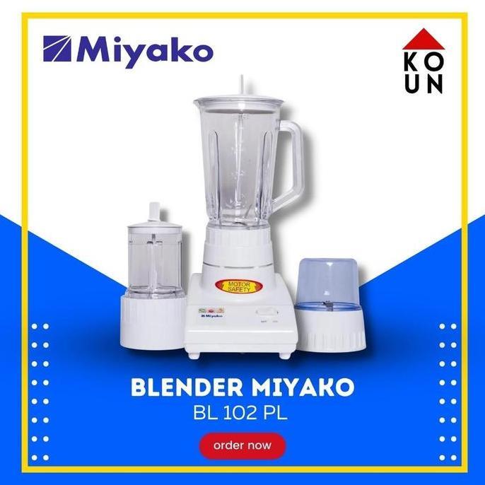 BLENDER 3 IN 1 MIYAKO BL 102 PL / BL102PL / BL-102-PL / BL-102 PL