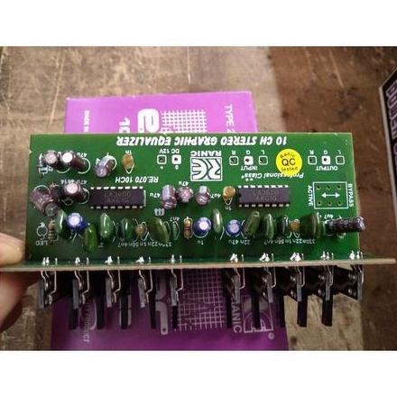 Kit Equalizer 10 Channel Stereo