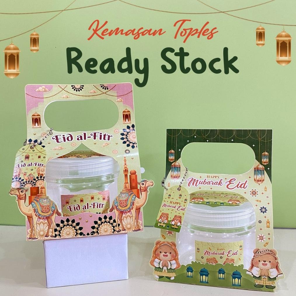WARSIHLAPAK READY - 10SET KEMASAN TOPLES 400ML HAMPERS RAMADHAN / LEBARAN / EID TERLARIS
