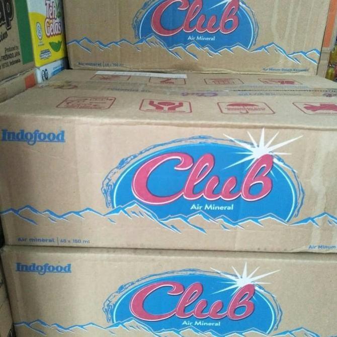 air mineral Club gelas mini 150ml isi 48