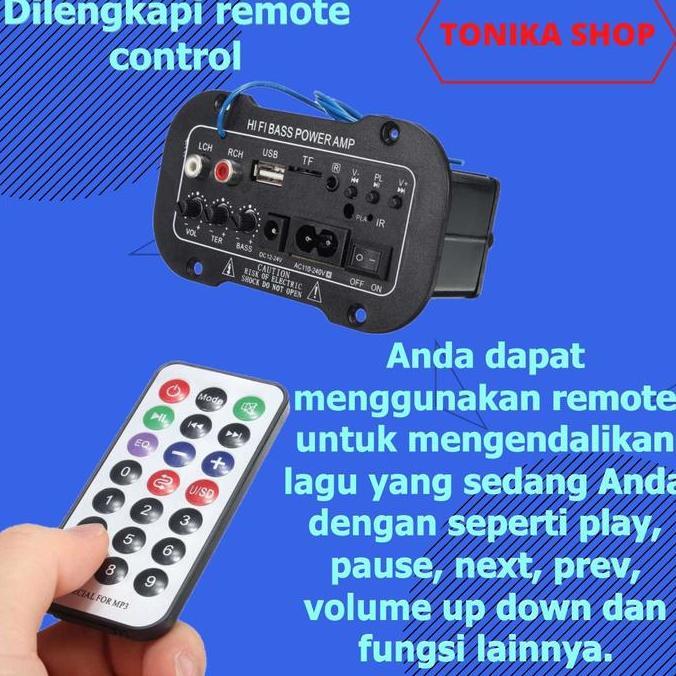 Amplifier Board Audio modul Bluetooth USB Radio HIFI Bass Power AMP