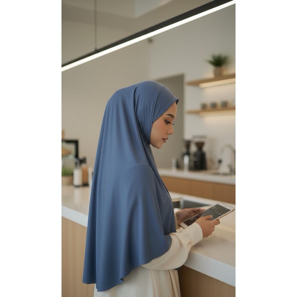 Terlaris Khimar Syari Non Pad Hijab Jilbab Bergo Jilbab Instan Murah Jumbo Syari Xxl Terbaru 2025