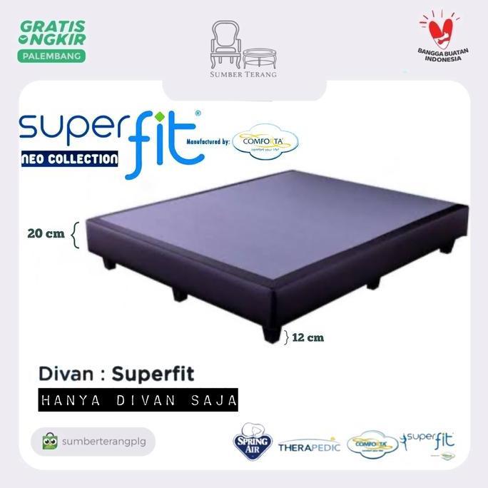 Terlaris Divan Springbed Comforta Superfit Rangka Tempat Tidur Dipan Matras
