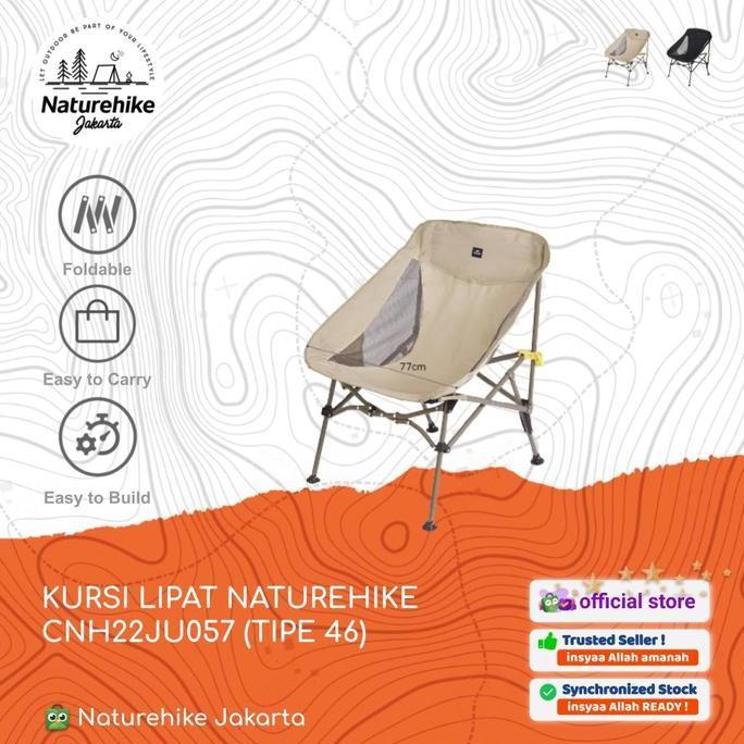 Terlaris Kursi Lipat Portable Camping Mancing Naturehike Cnh22Ju057 Tipe 46