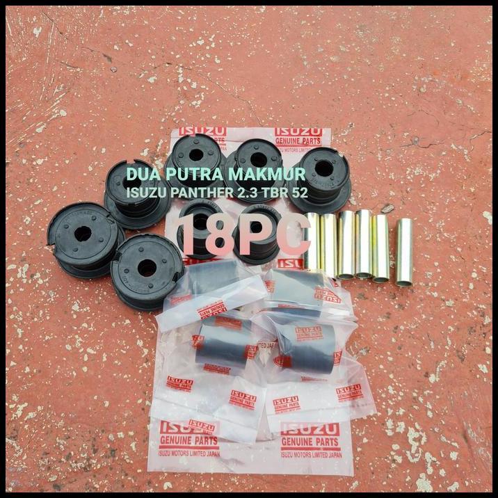 TERLARIS RUBBER BODY ASSY ISUZU PANTHER 2.3 TBR52 KARET BODY SET PANTHER 18PC 