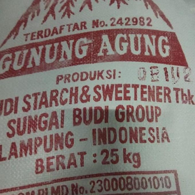 TAPIOKA GUNUNG AGUNG 25 KG
