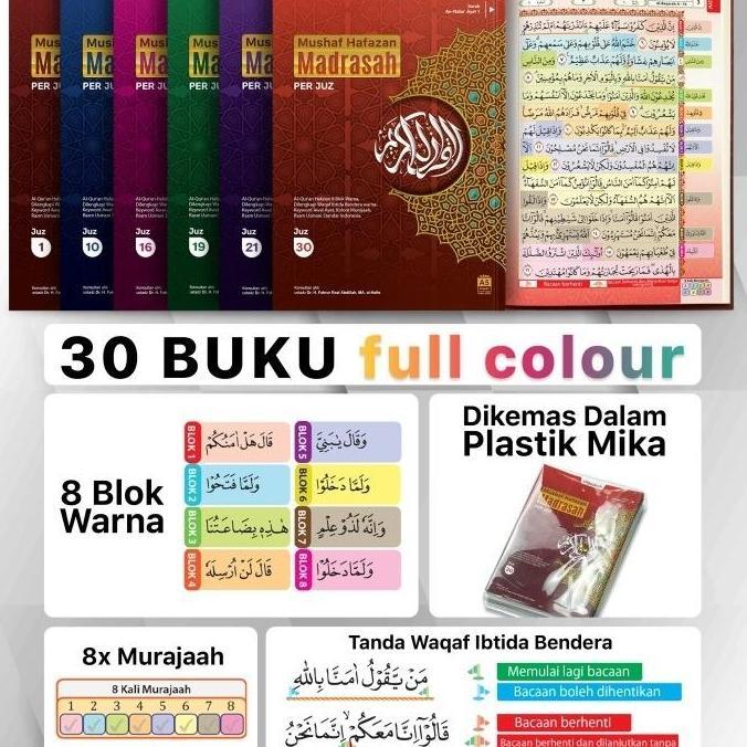 Alquran Hafazan PER JUZ Al-Quran Hafalan PerJuz Alqosbah CS