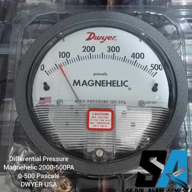 Dwyer Magnehelic 2000-500Pa | Magnehelic 0 - 500 Pascals Dwyer Usa
