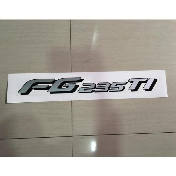 Sticker "Fg 235 Ti" Hino 500 Lohan Lama 2004-2015 Fg235Ti Engkel Restock