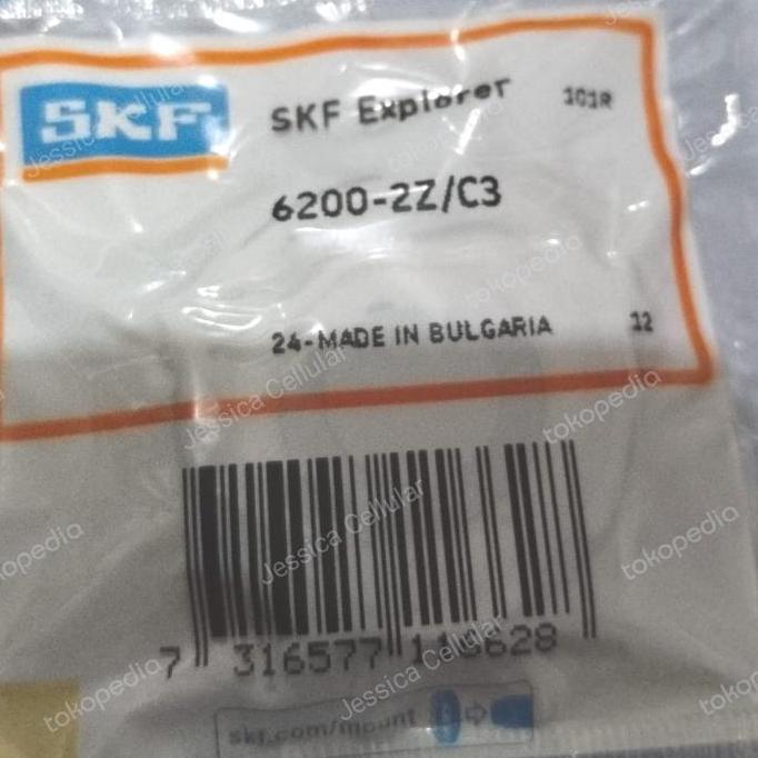 6200 ZZ C3 SKF / 6200-2Z-C3 SKF BALL BEARING DISKON