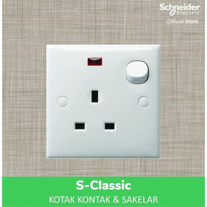 STOP KONTAK AC / PLAT AC SCHNEIDER (CLIPSAL) READY