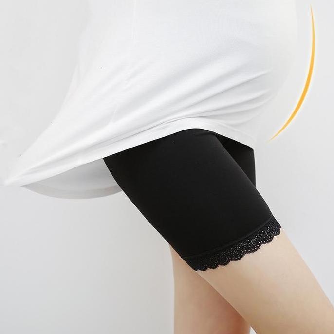 Short Ibu Hamil-Modal Celana Pendek Ibu Hamil / Cd Pinggang Tinggi -Ukuran Besar -Cd Ibu Hamil  Cela