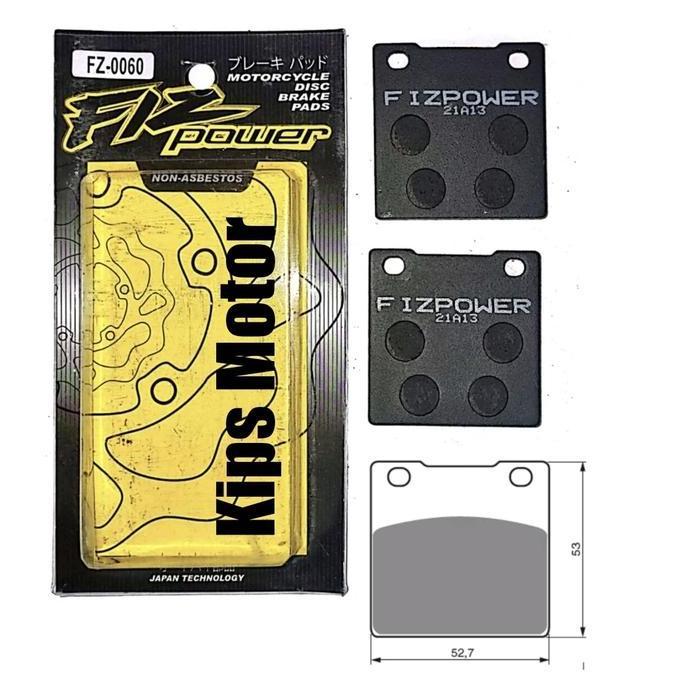 Kampas Rem Belakang Suzuki Bandit 400 Gsx Gsxr 400