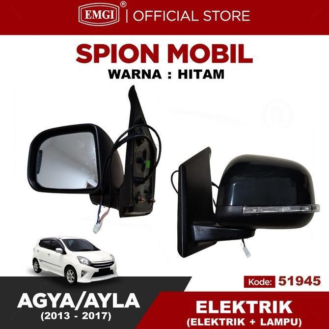 Emgi - Spion Mobil Agya/Ayla 2013 2014 2015 2016 2017 - Elektrik Diskon