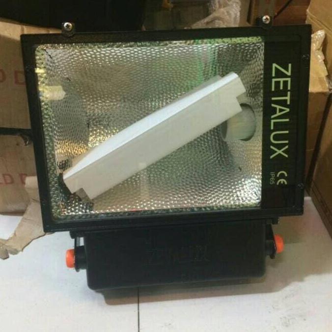 Kap Lampu Hpit 400W 400 Watt Komplit Set Zetalux Lampu Tembak