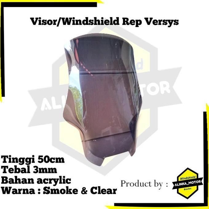 Promo PAKET Breket+Visor Versys Yamaha Vixion Old Visor Vixion Old Variasi Vixion Old Diskon