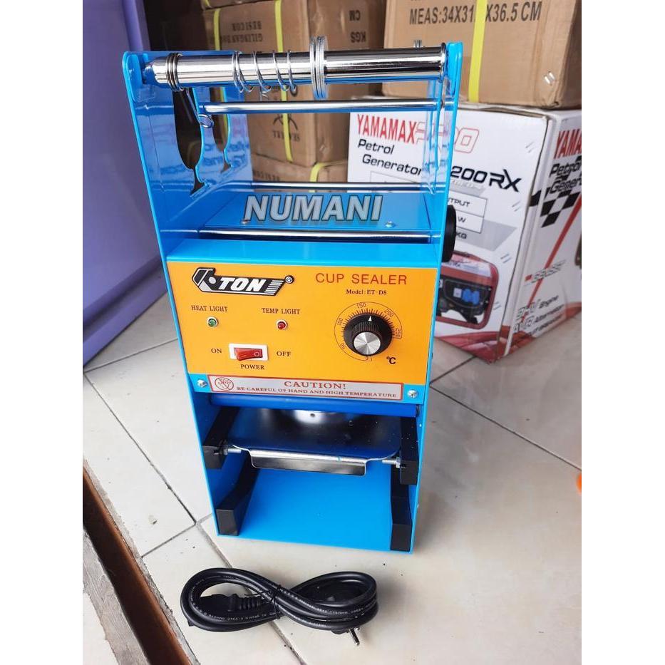 ETON CUP SEALER D8/ MESIN CUP GELAS / MESIN PRESS GELAS