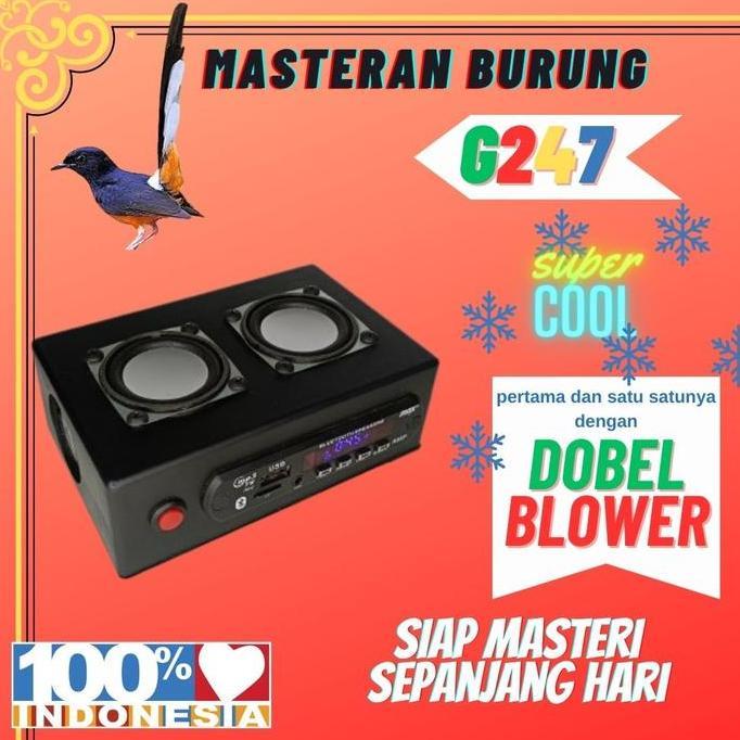 HARGA SAHABAT - SPEAKER SPIKER MASTERAN BURUNG G247 MASTER SPEKER KONCER SONO GO MP3 DIGITAL Bluetoo