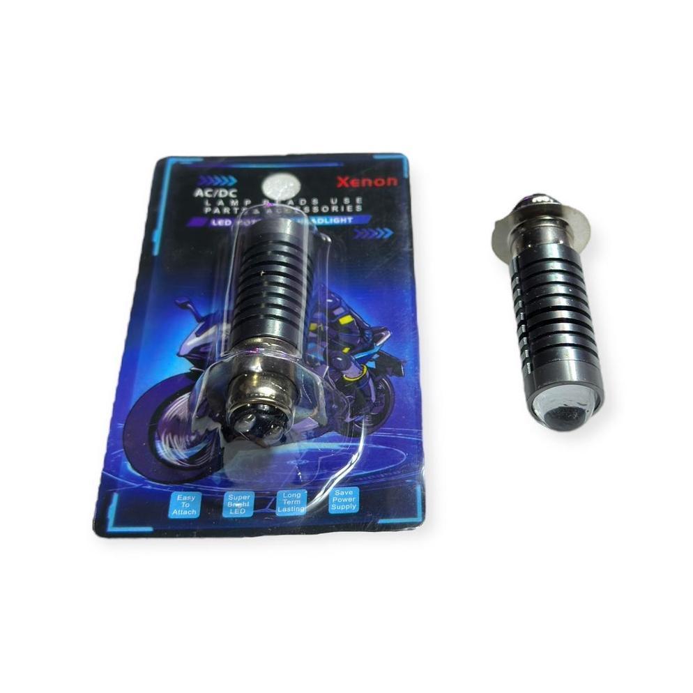 Bohlam Lampu Depan Led Laser H6 Xenon Hi Low Super Terang Buat Mio ,Beat ,Supra ,Jupiter ,Vega ,Blad