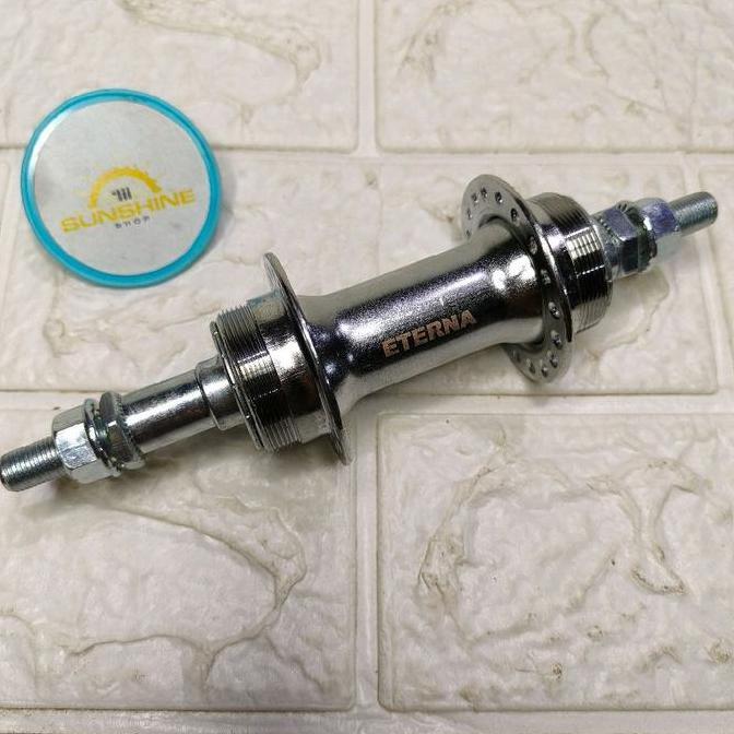 Hub Belakang 36H ETERNA Drat Untuk Gir Freewheel Tumpuk Susun Multispeed Sepeda MTB Federal Lipat Se