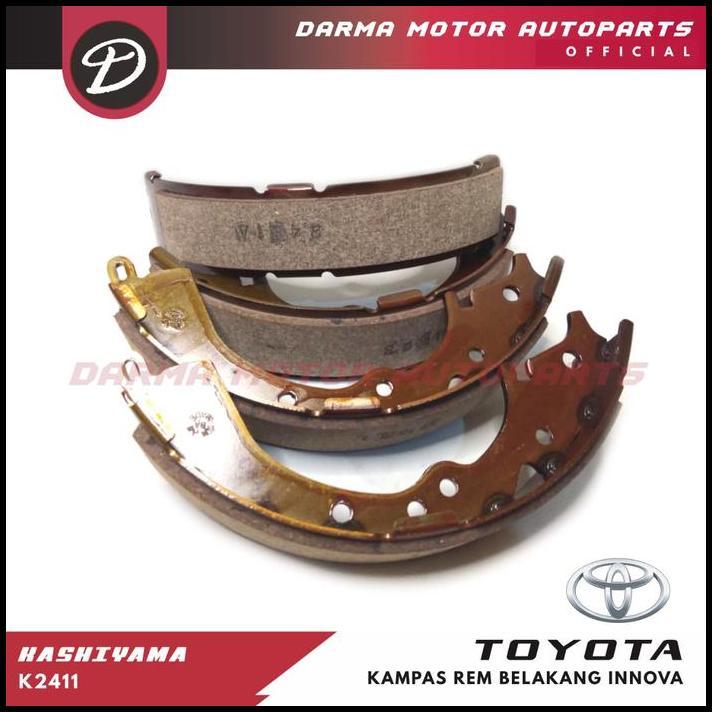 GRATIS ONGKIR KAMPAS REM BELAKANG TOYOTA INNOVA BENSIN DIESEL 2004-2015 MK KASHIYAMA 