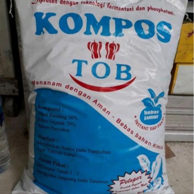 TOB kompos 5 kg, media tanam organik, media tanam subur, Media tanaman, Pupuk