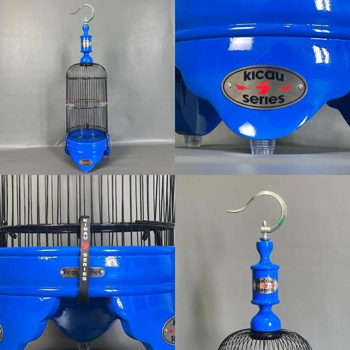 BEST PRICE - SANGKAR HELOPET PLECI TEBOK BAHAN KAYU WARNA STABILO DAN DECAL FULL PERNIS I SANGKAR KI