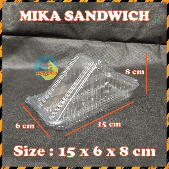 Mika Sandwich Segitiga | Mika Sando Buah | Mika Sandwich Buah