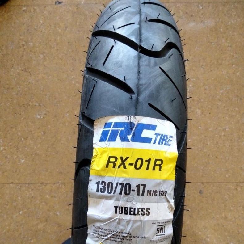 Ban Luar Tubles IRC Ring 17 130 70 RX01R Ban Motor IRC Tire 130/70-17 RX 01-R Ring17 Rx01 Tubeless R