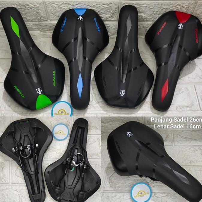 Sadel Saddle Sepeda MTB FIXIE BMX Lipat Seli SUMAX