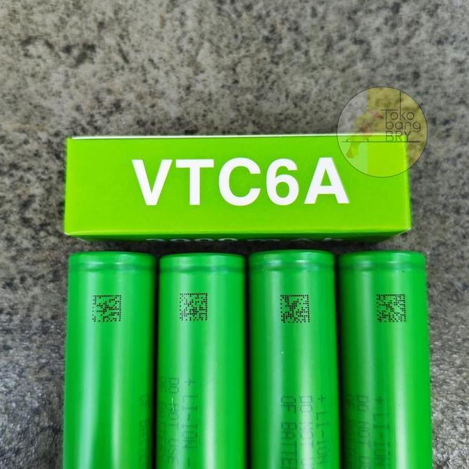 Original Batre VTC 18650 - 3.7V - VTC4 VTC4A VTC5 VTC5A VTC6 VTC6A VTC7 - VC7 - Battery Baterai Batr