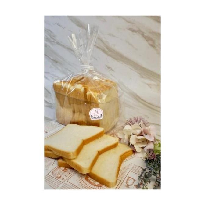 Mika Roti Tawar Kecil (100pcs) Wadah Roti Mika Roti