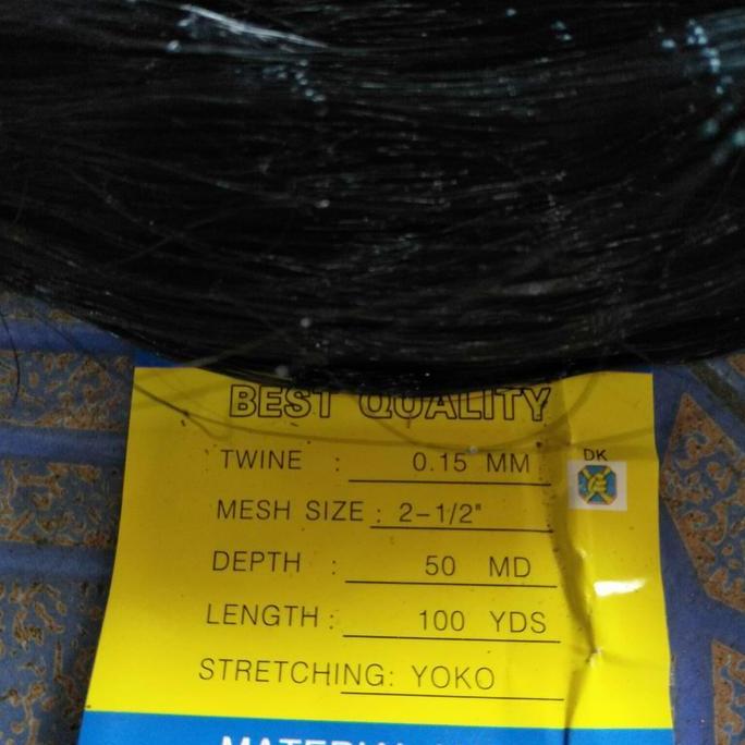 HOT DEAL - jaring burung hitam tinggi 3 meter panjang 100 meter.