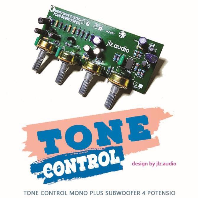 KOQOZIE Tone control mono plus subwoofer 4 potensio