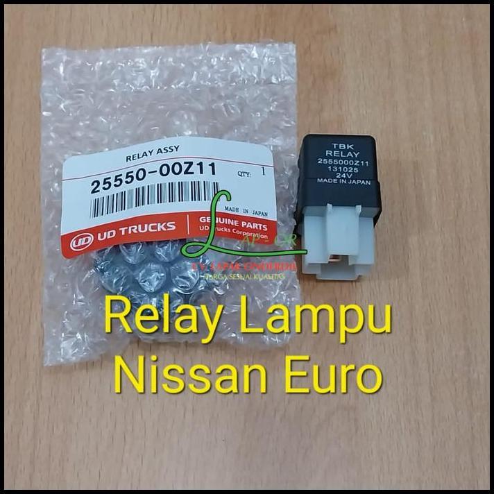 TERBARU RELAY LAMPU NISSAN EURO 2 CWA260 PK260  PK215 25550-00Z11 