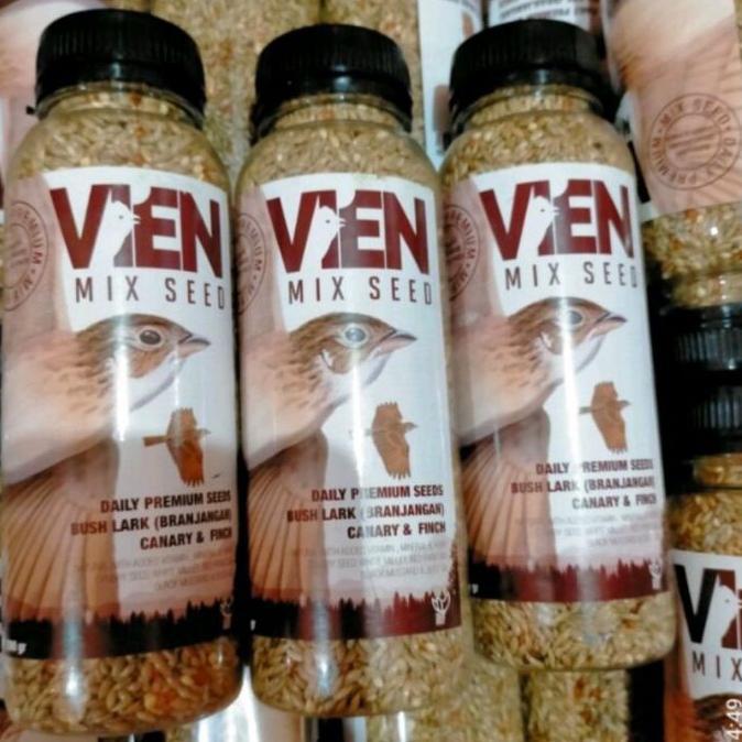 Vien Mix Seed Pakan Harian Branjangan Kenari Finch