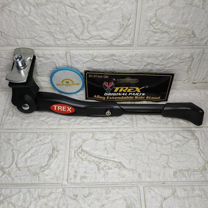 Jagang Tengah Sepeda TREX Standar Parkir Bike Stand Alloy Adjustable MTB 24 26 27.5