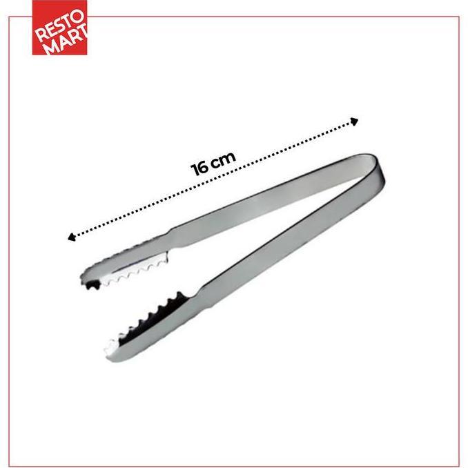 Penjepit Makanan / Capit Makanan 15 cm / Stainless Steel Tongs 6" TANICA Stainless Steel (1516040) (