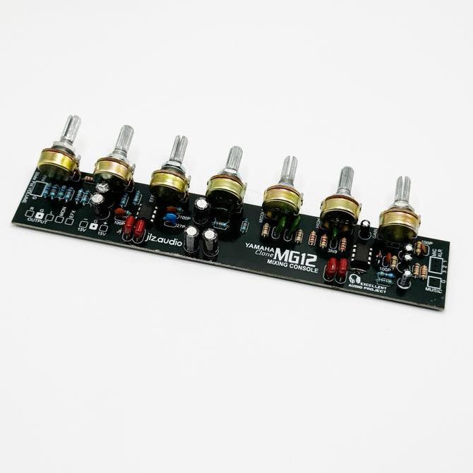 ZHAMBIRE KIT PENGUAT MIC MIXER TONE 7 POTENSIO