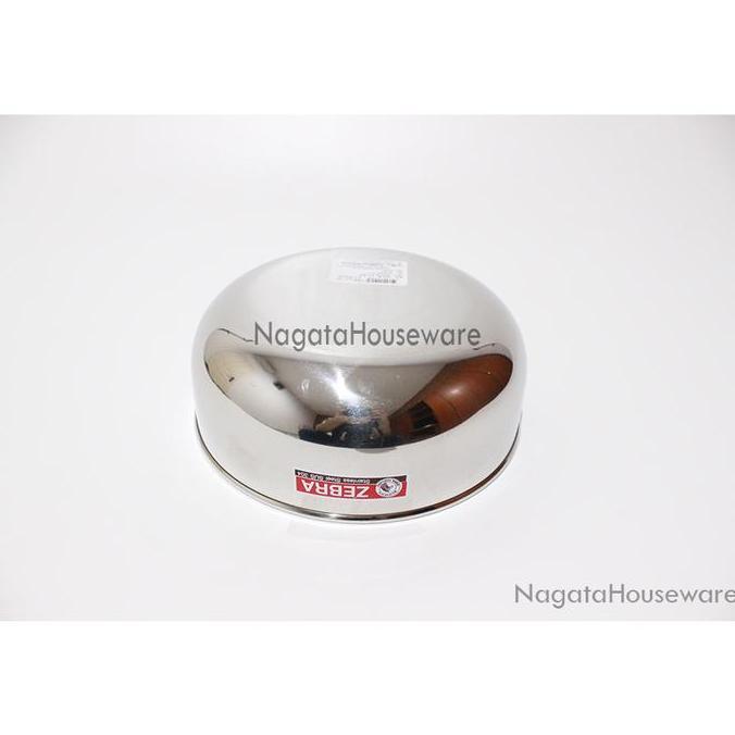 Mangkok Kuah Stainless / Mangkok Zebra 18cm Water Bowl Zebra 111018