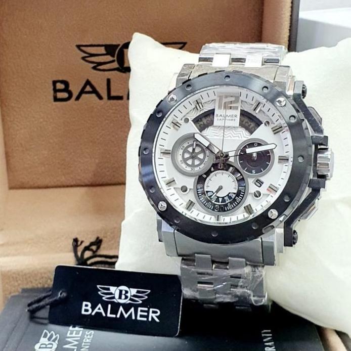 Ready Jam Tangan Pria Balmer 7935 ORIGINAL Murah Chronograph Sport Bagus