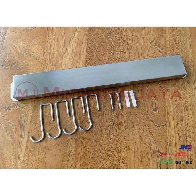 PLATO Gantungan Magnet Dapur Tempel Stainless Magnetic Holder