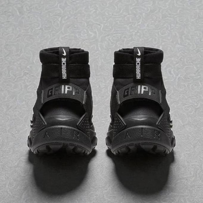 Ready Nike Air Huarache Gripp 'Black' Men's Sneakers boot