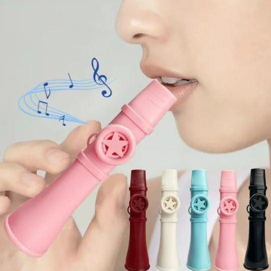NILKAN Kazoo Profesional Suling Dipelajari Suara Alat Musik Untuk Pemula Pendamping Gitar Peluit Kaz