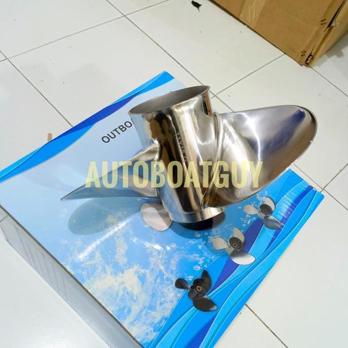 Kipas BALAP / Propeller Yamaha 40 PK Stainless / Baling / Mesin Tempel