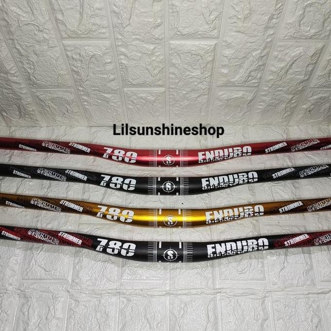 Stang Handlebar 31.8 STRUMMER ENDURO Alloy Oversize 31.8mm Sepeda Gunung MTB