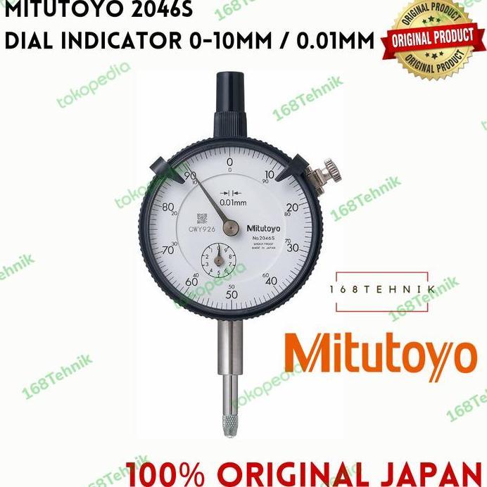 MITUTOYO 2046S / MITUTOYO 2046A DIAL INDICATOR ORIGINAL JAPAN