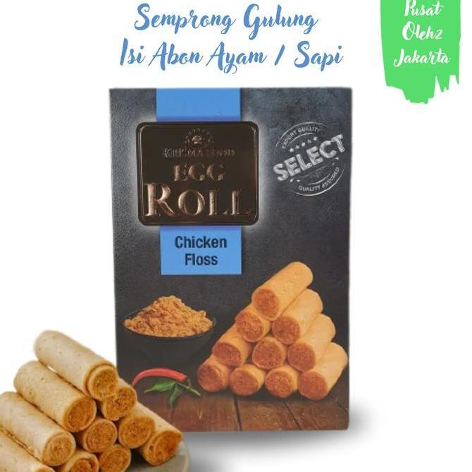 Egg Roll Krisma Food Semprong Gulung Isi Abon Sapi Ayam