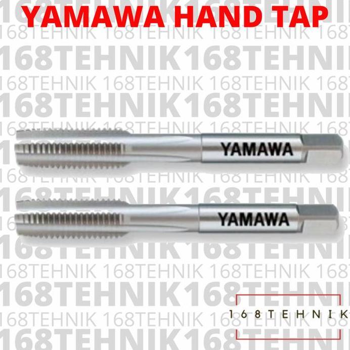 YAMAWA HANDTAP M10X1.0 SET ISI 2 - HAND TAP M10X1 - HAND TAP M10X1.0