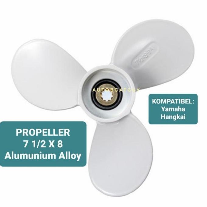 Kipas Baling Baling Propeller Mesin Tempel Yamaha 4 / 5 PK HP